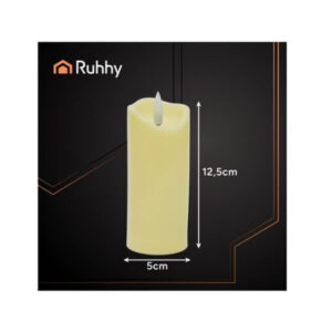 LED žvakės su mirksinčios liepsnos efektu