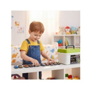 Mootoriga autosid – 50 tk kohvris