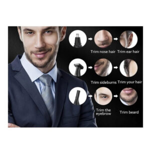 Deguna, ausu, bārdas un uzacu trimmeris 3-vienā