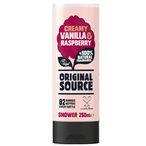 Гель для душа Original Source Сливочная ваниль и малина 250 мл Гель для душа Original Source Сливочная ваниль и малина 250 мл