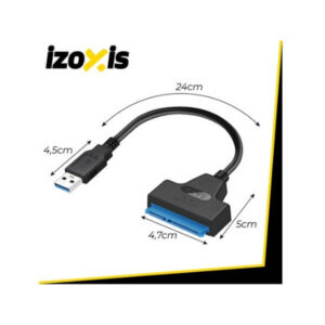 USB 3.0 → SATA adapter – kiire andmeedastus ja Plug & Play ühendus!