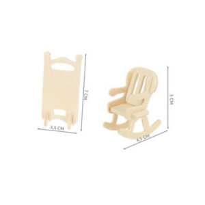 Koka leļļu mēbeļu komplekts – 34 daļas