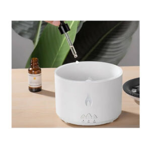 LED Õhuniisutaja & Aroomidifuuser – Vulkaani Efektiga