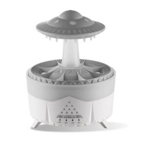Õhuniisutaja & lõhnadiffuuser UFO-kujuline LED-lambiga + puldiga
