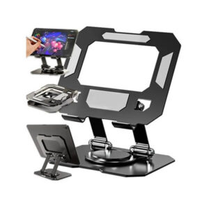 Tahvelarvuti ja telefoni hoidik 4–16-tollistele seadmetele – reguleeritav, stabiilne, 360° pöörlev