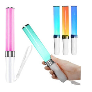 LED-valgustusega pulk – peo- ja ürituste vidin, 3 valgusrežiimi, 25,5 cm