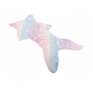 Merenneidon pyrstöpeitto hohtavilla kuvioilla – lämmin ja pehmeä makuupussi tytöille