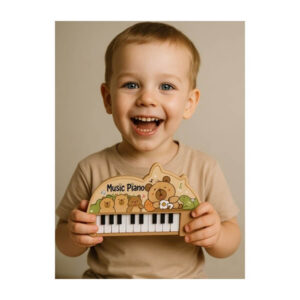 Laste muusikaline klaver – kapübara, mini, 22 klahvi