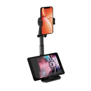 Reguleeritav telefoni ja tahvelarvuti hoidik – pöörlev, stabiilne, multifunktsionaalne