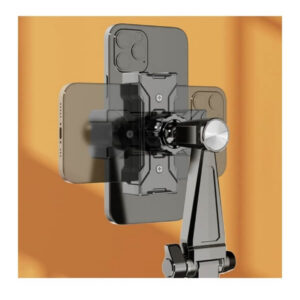 Reguliuojamas telefono ir planšetinio kompiuterio laikiklis – besisukantis, stabilus, daugiafunkcinis