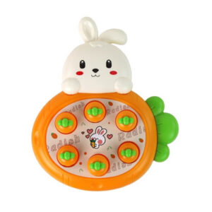 Whac-A-Mole stiilis “Pop-Up Porgandid” Mäng – Küüliku ja Haamritega