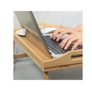 Saliekams bambusa brokastu galds