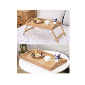 Volditav hommikusöögilaud bambusest