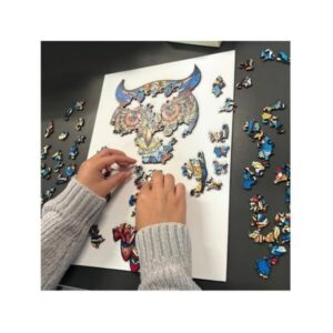 Kruzzel puidust öökulli pusle