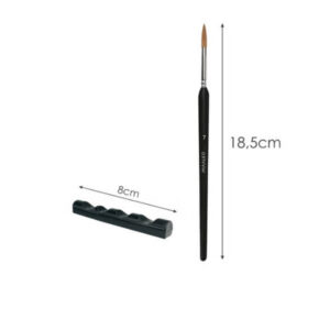 Maalipintslite komplekt 11 tk koos hoidjaga