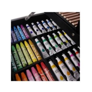 Maaleo Maalitarvete Kohver – Ükssarviku Maalimiskomplekt 144 Osa