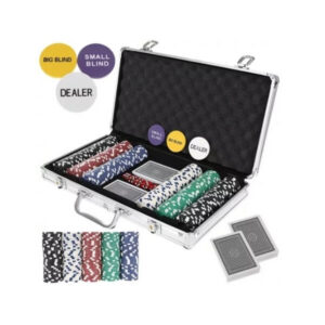Pokerisetti – 300 pelimerkkiä salkussa