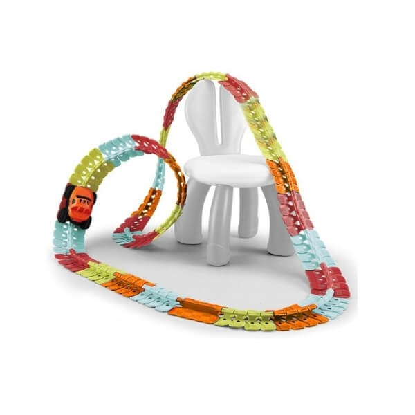 Race track 193 pieces Car ww 1 Võidusõiduraja komplekt – 193 osa + auto