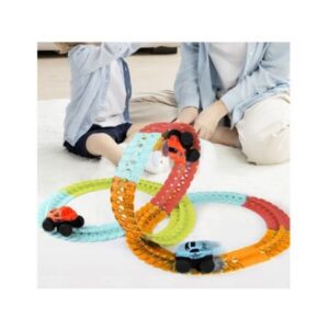 Võidusõiduraja komplekt – 193 osa + auto