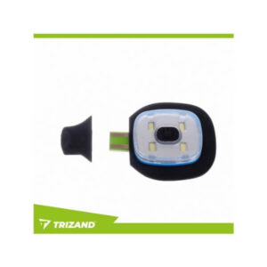 Talvemüts USB-LED-taskulambiga – neoonkollane