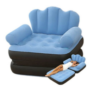 „2in1“ pripučiama sofa-fotelis / gultas su atlošu ir porankiais