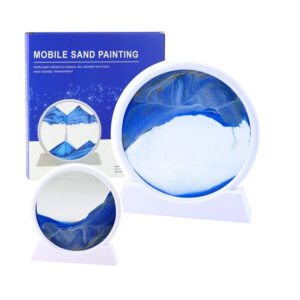 3D Liivapilt “Quicksand” – Sinine 360°