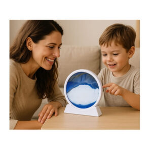 3D Liivapilt “Quicksand” – Sinine 360°