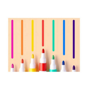 Akrüülmarkerid 12 tk – klaasile, plastikule, metallile ja puidule + karp