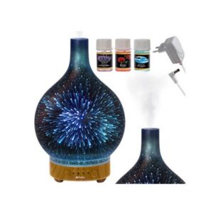 RUHHY 200ml Aroma diffuser and humidifier – style, peace and freshness around you