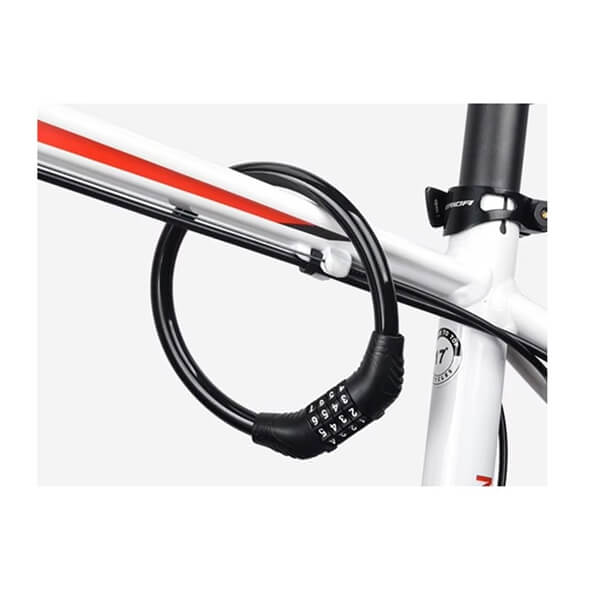 Bicycle lock cable code w 2 Jalgrattalukk – koodiga