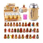 Kapibaros figūrėlė su raktų pakabuku – indelyje su siurprizų kortelėmis