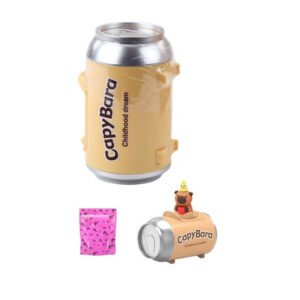 Kapibaara figuur võtmehoidjaga – üllatuskaartidega purgis