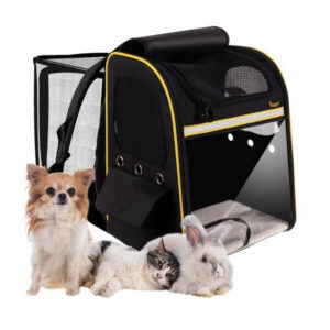 Mājdzīvnieku transportēšanas mugursoma ar terasi