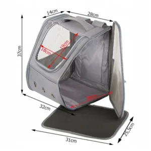 Pet Carrier Backpack with Window and Ventilation