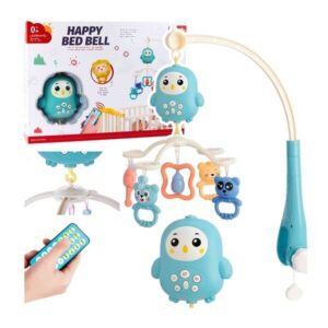 Beebivoodi muusikaline karussell kõristitega – sinine