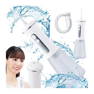 Juhtmevaba hambavahede puhastaja (hammaste irrigatsiooniseade) suure veemahutiga