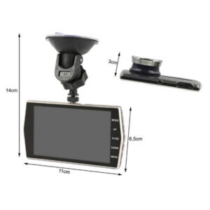 Full HD autokaamera LCD-ekraaniga – tagurdamiskaamera ja videosalvesti