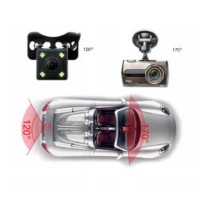 Full HD autokaamera LCD-ekraaniga – tagurdamiskaamera ja videosalvesti