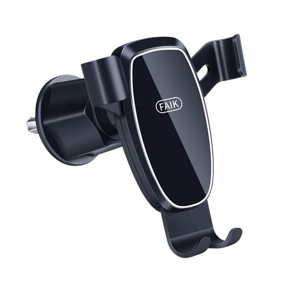 Gravity Car Phone Holder for Air Vent Black w 2 Gravity autohoidja telefoni jaoks – must