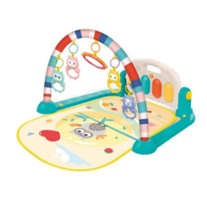Игровой коврик для младенцев — обучающее пианино, звуки совы