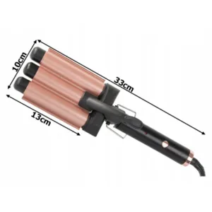 Keraminės plaukų sukimo žnyplės bangoms ir garbanoms formuoti