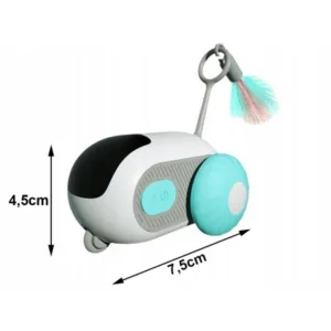 Interactive Cat Toy – Remote Controlled, USB-C Charging