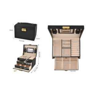 Шкатулка для украшений — черная