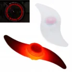 LED apšvietimas dviračio stipinams, raudonas