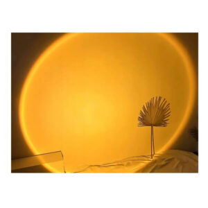 Projector lamp with sunset and sunrise imitation