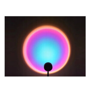 Projector lamp with sunset and sunrise imitation