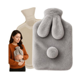 Резиновая грелка Ruhhy 1,8 л с мягким чехлом