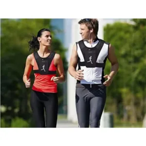 Жилет для бега со светоотражающими элементами и карманом для телефона