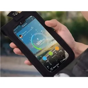 Skriešanas veste ar atstarojošiem elementiem un kabatu telefonam