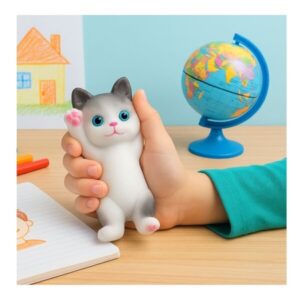 Sensoorne pehme squishy mänguasi – kassipoeg